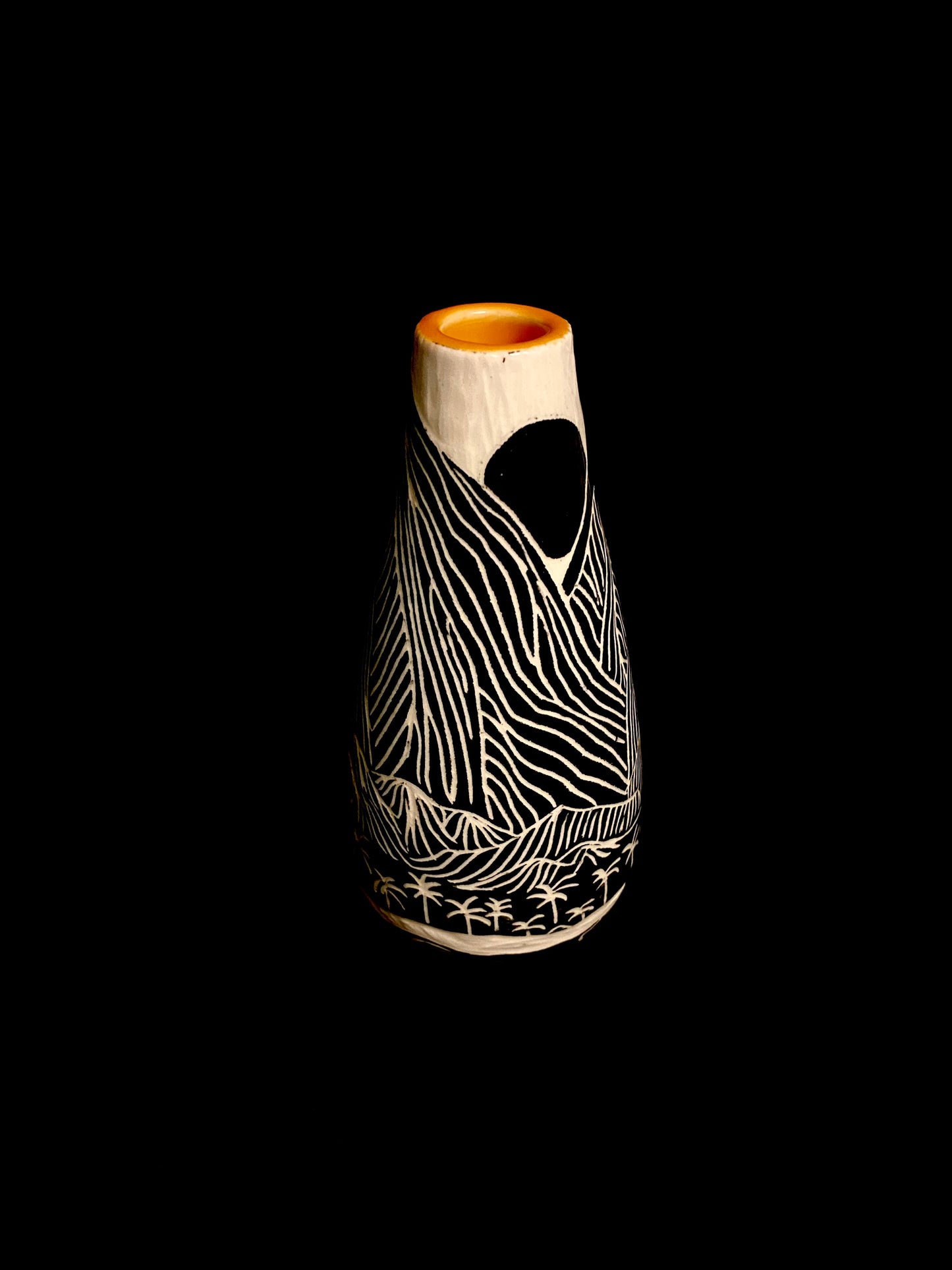 Hawaiian Volcano Vase