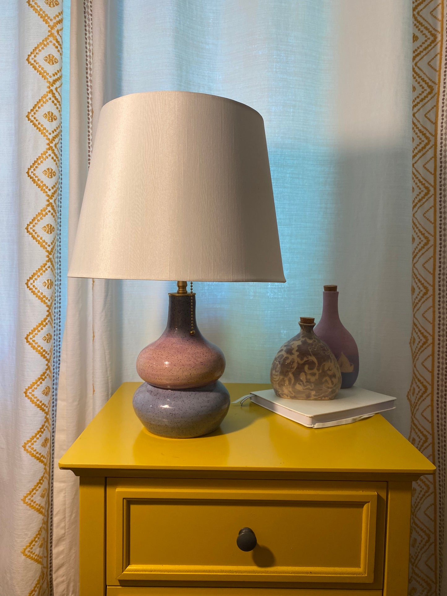 Speckled Cotton Candy Lamp